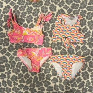 Girls Size 4 Bikinis
